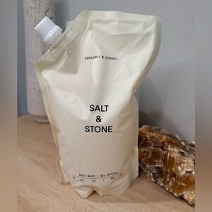 Salt & Stone Bergamot & Hinoki Body Wash Refill 32oz | Clean Luxury